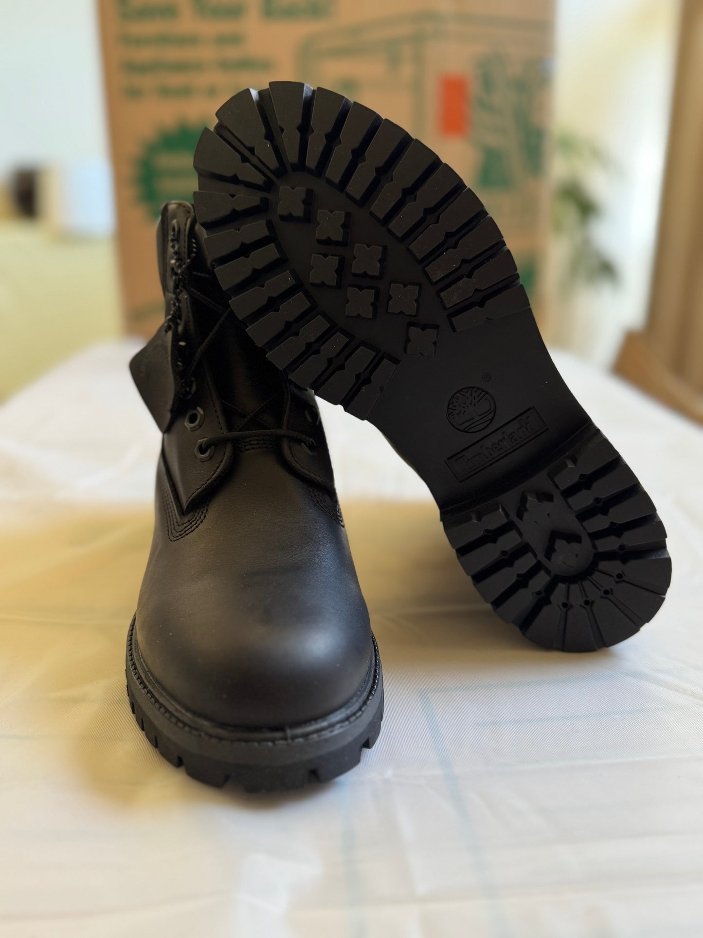 Premium 6inch Boot Mens Smooth Black Leather