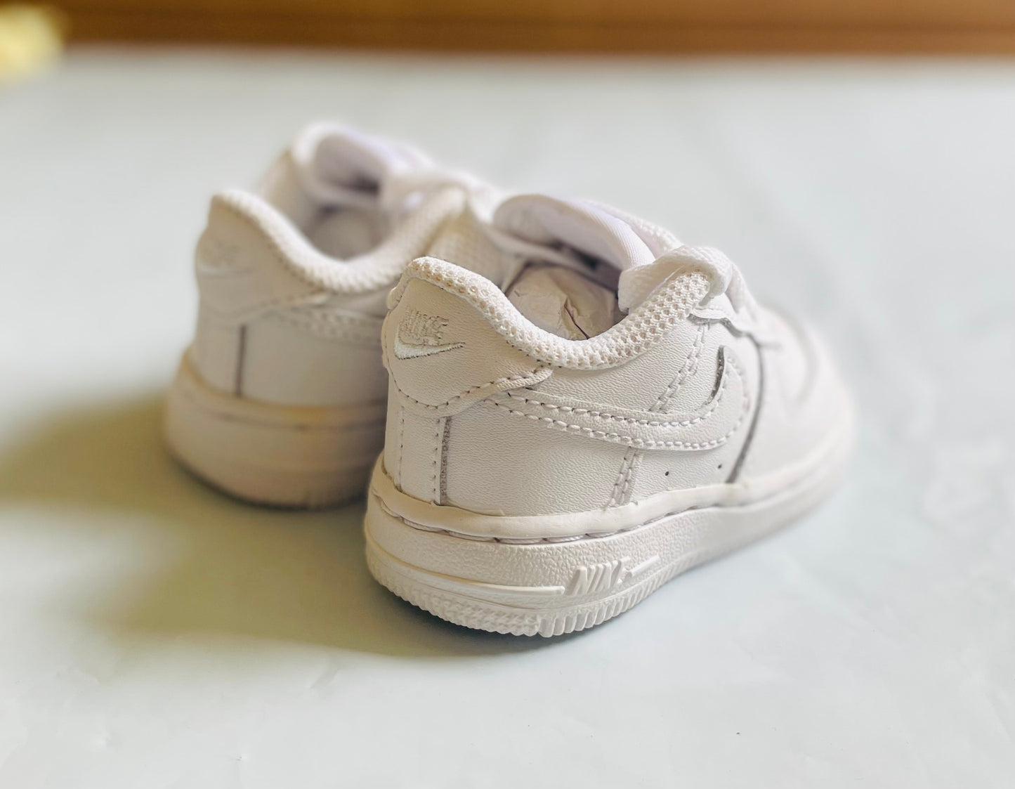 Air Force 1 all white low infants (TD) newer