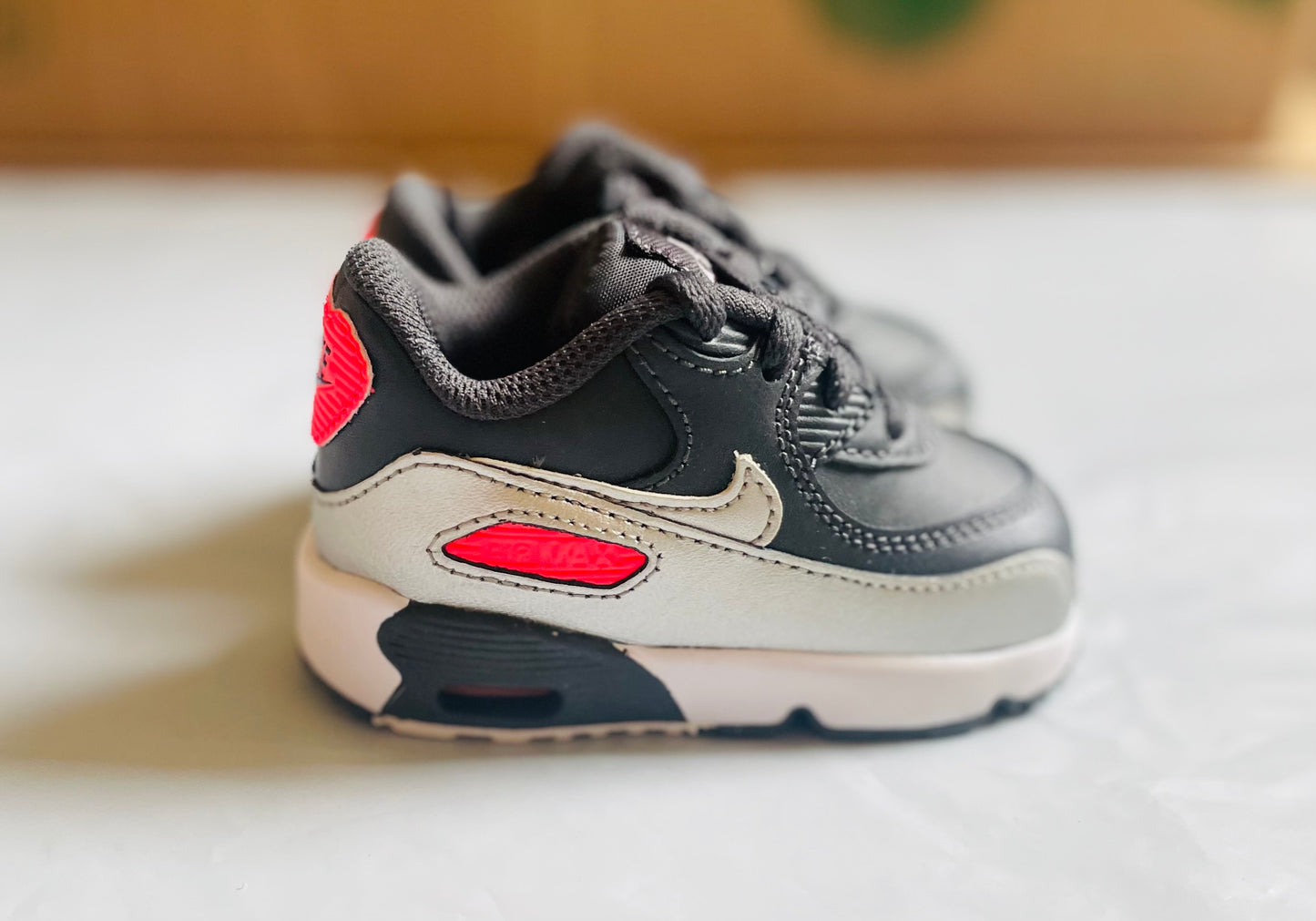 Nike Air Max 90 Toddlers anthracite/metallic silver