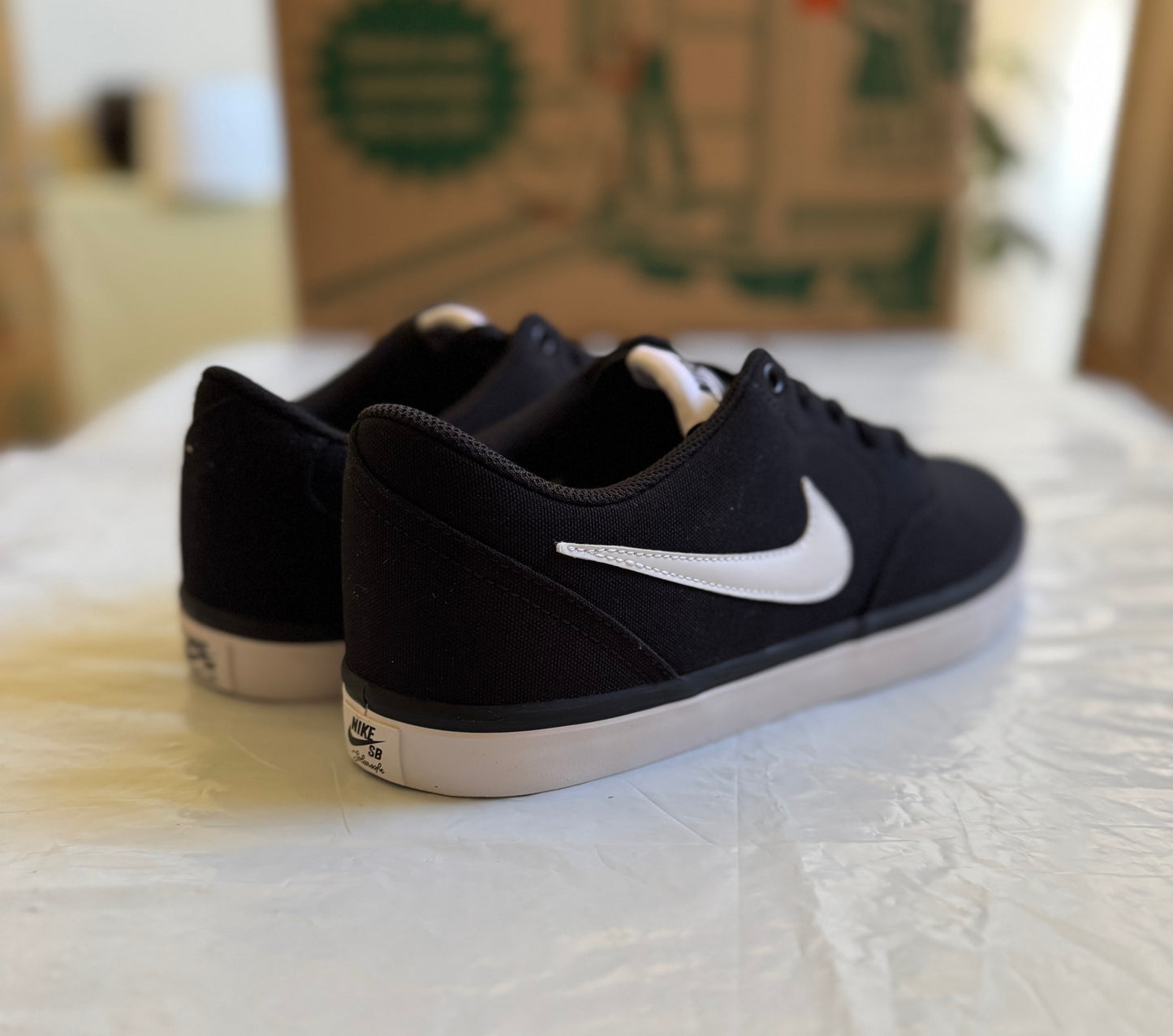 SB Check Solar Canvas blk/wht