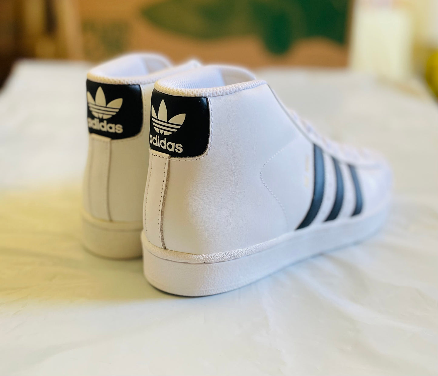 ProModel White/Black Mens-Adidas