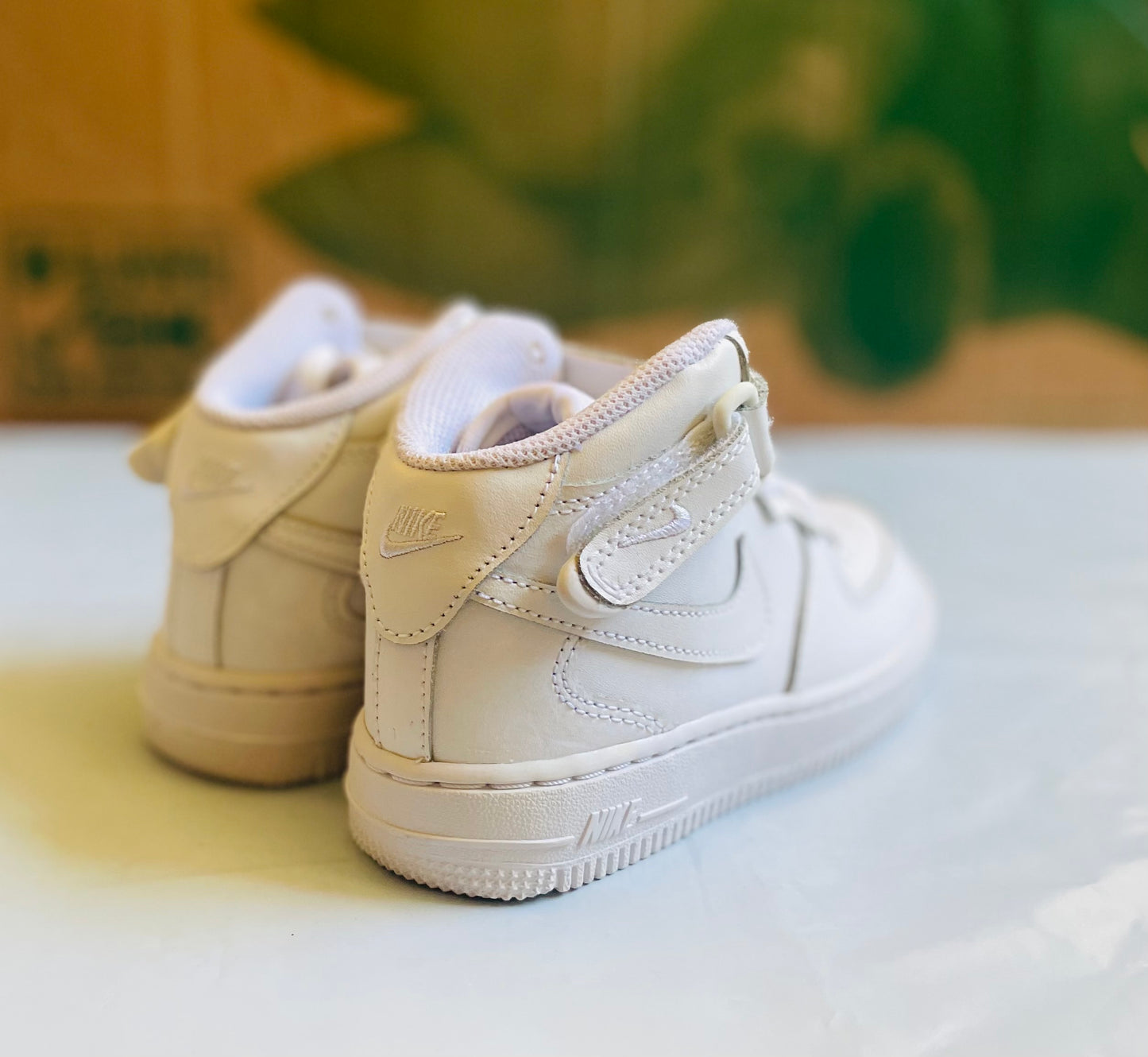Air Force 1 Mid PS Wht/Wht