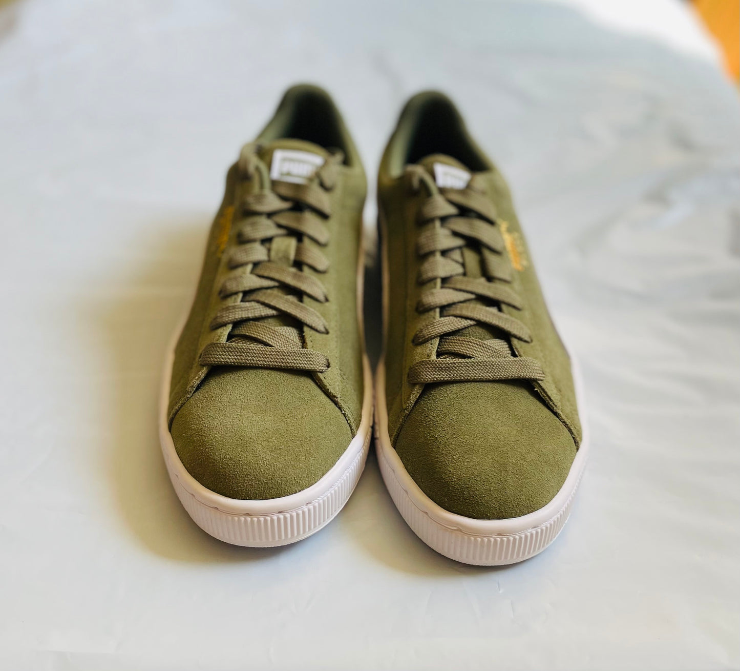 Suede Classic olivine