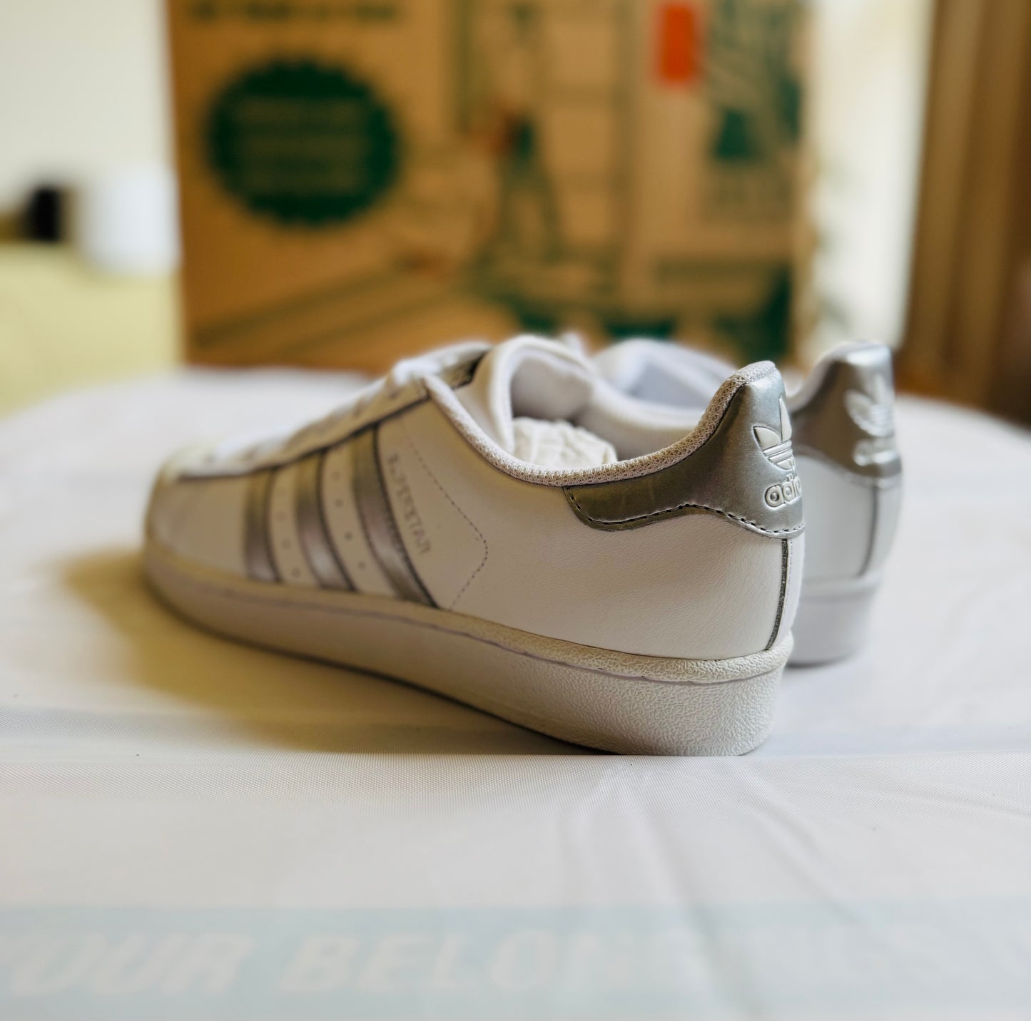 Superstar W wht/sil