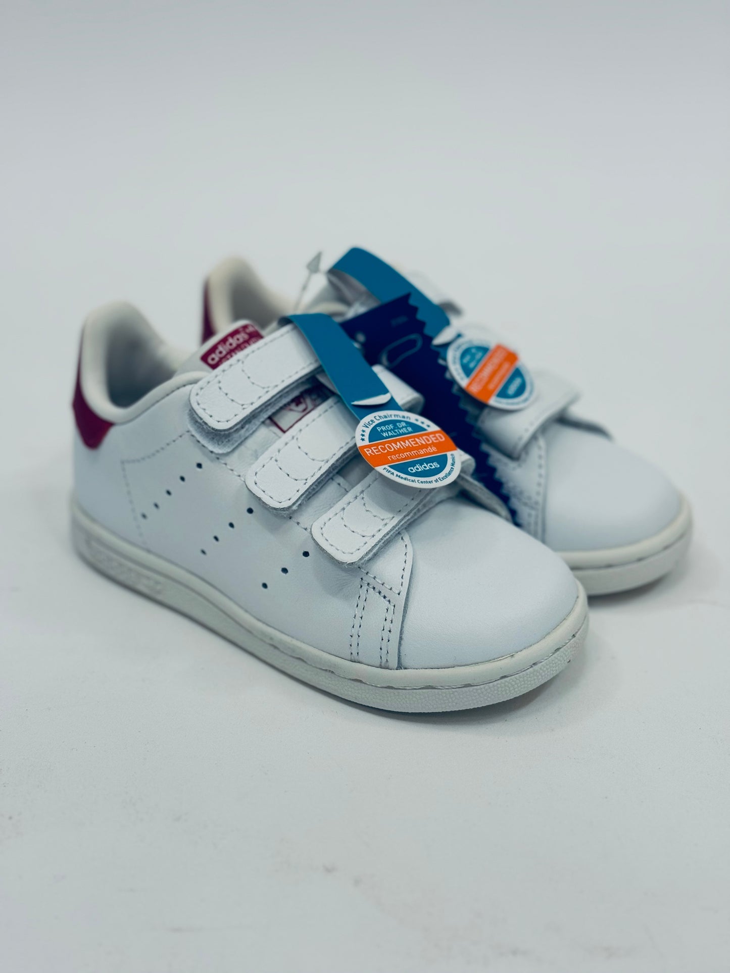 Stan Smith Infants CF wht/bold pink