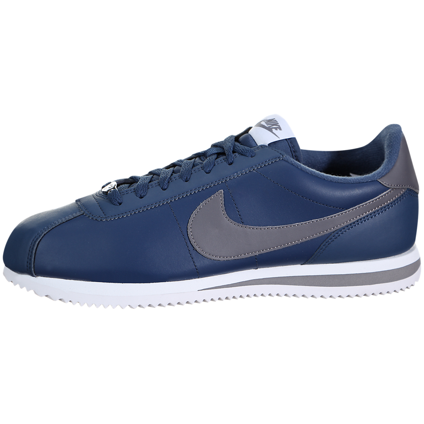 Cortez Basic Leather Navy/Gunsmoke