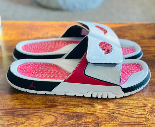 Jordan Hydro II Retro Men Wht/Red/Blk