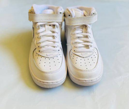 Air Force 1 Mid PS Wht/Wht