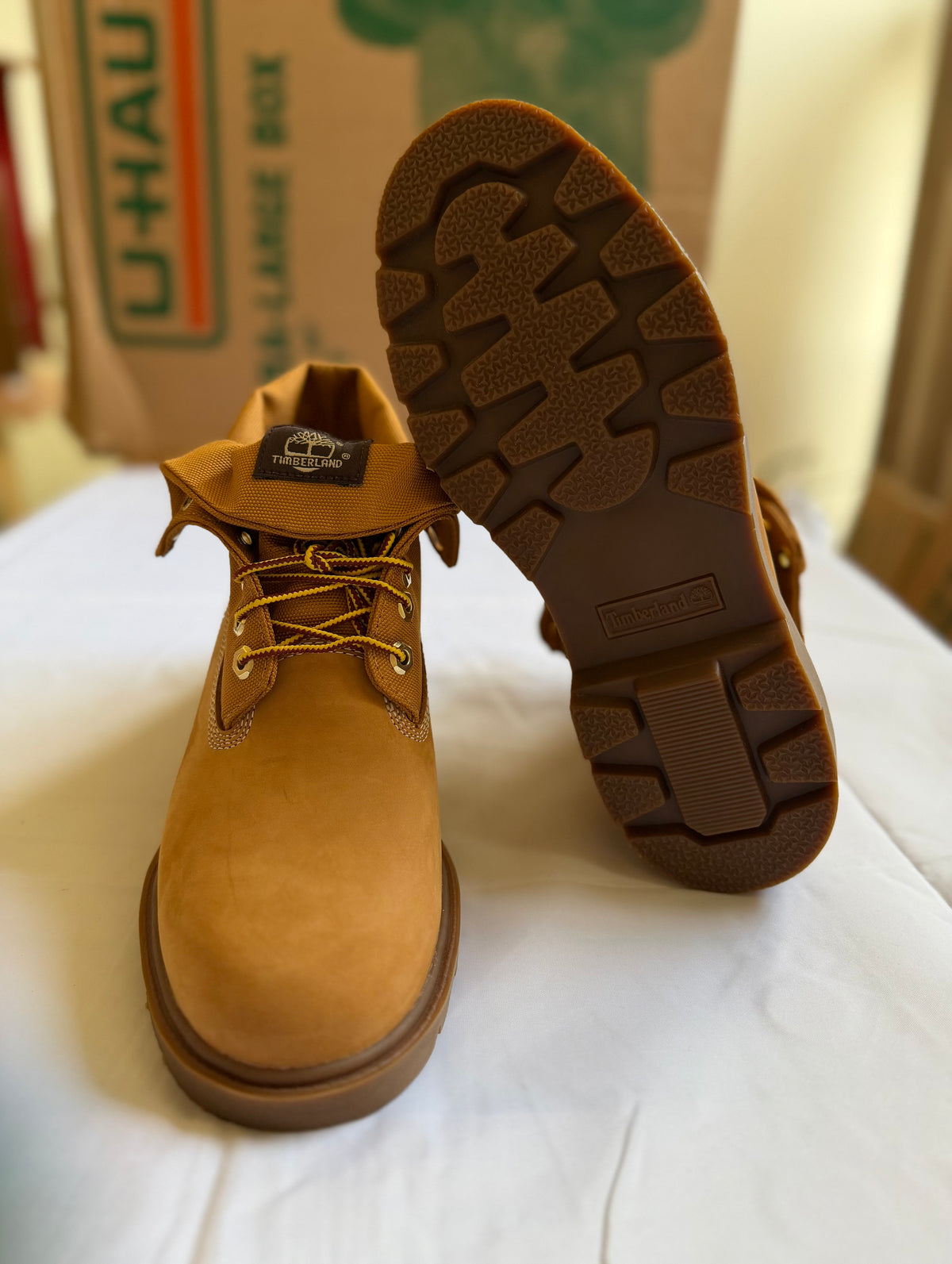 Roll Top Boot wheat