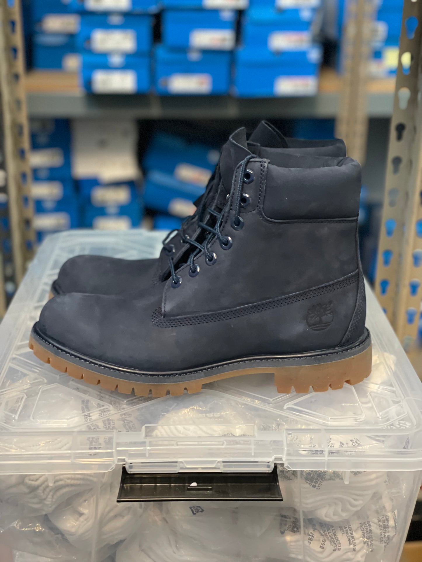 Premium 6inch Boot Mens Navy