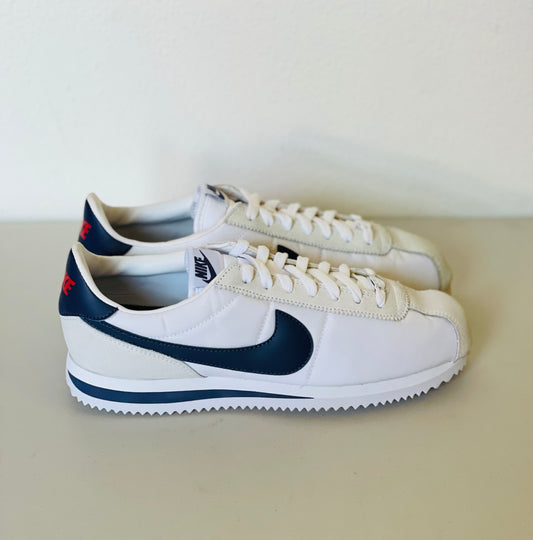 Cortez Basic Nylon Wht/NatIndigo
