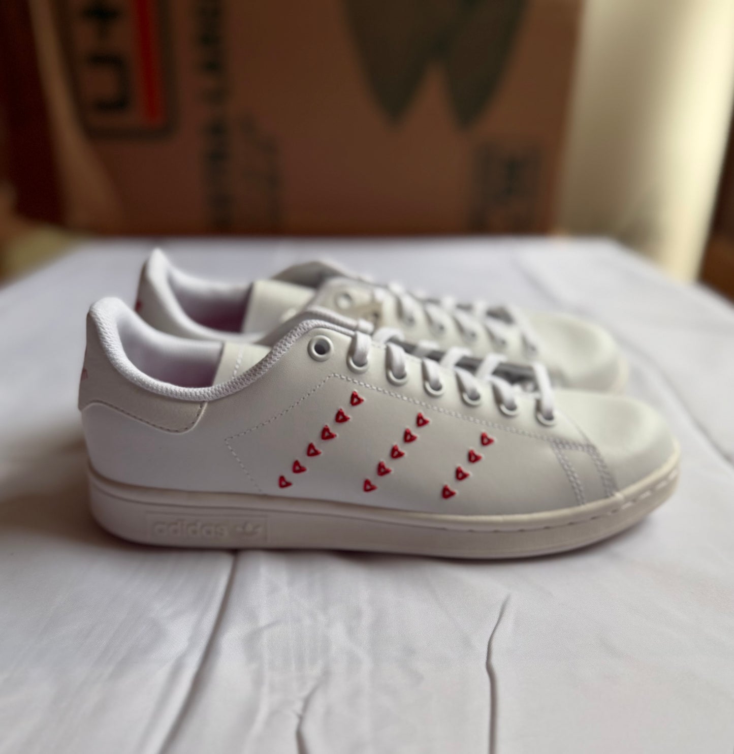 Stan Smith Juniors Hearts