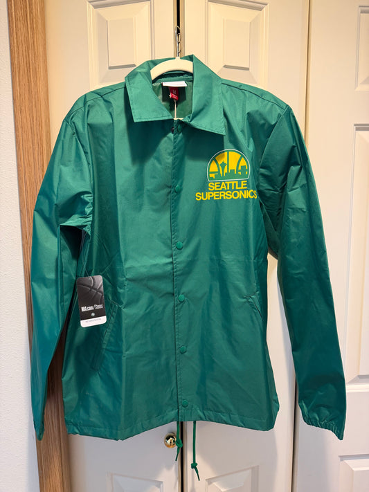 M&N Seattle Supersonics Coaches Jacket