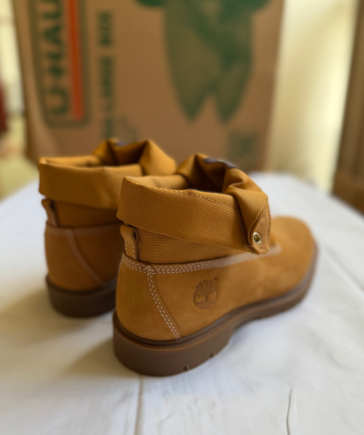 Roll Top Boot wheat