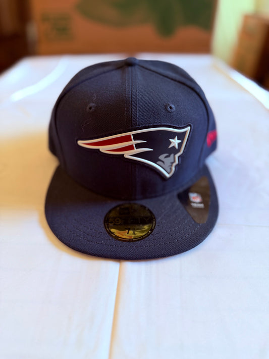 M&N 59Fifty Patriots Hat Blue