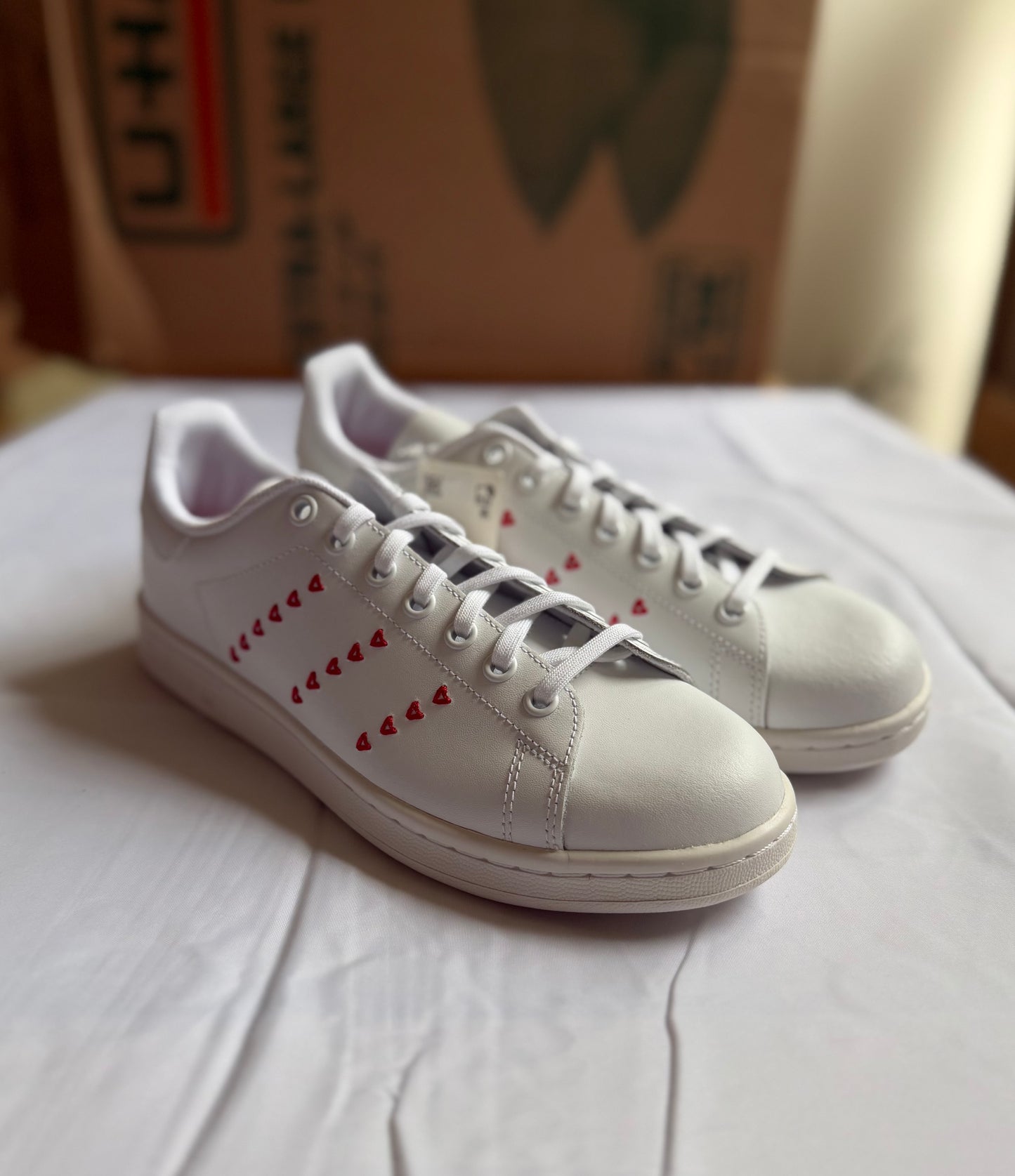 Stan Smith Juniors Hearts