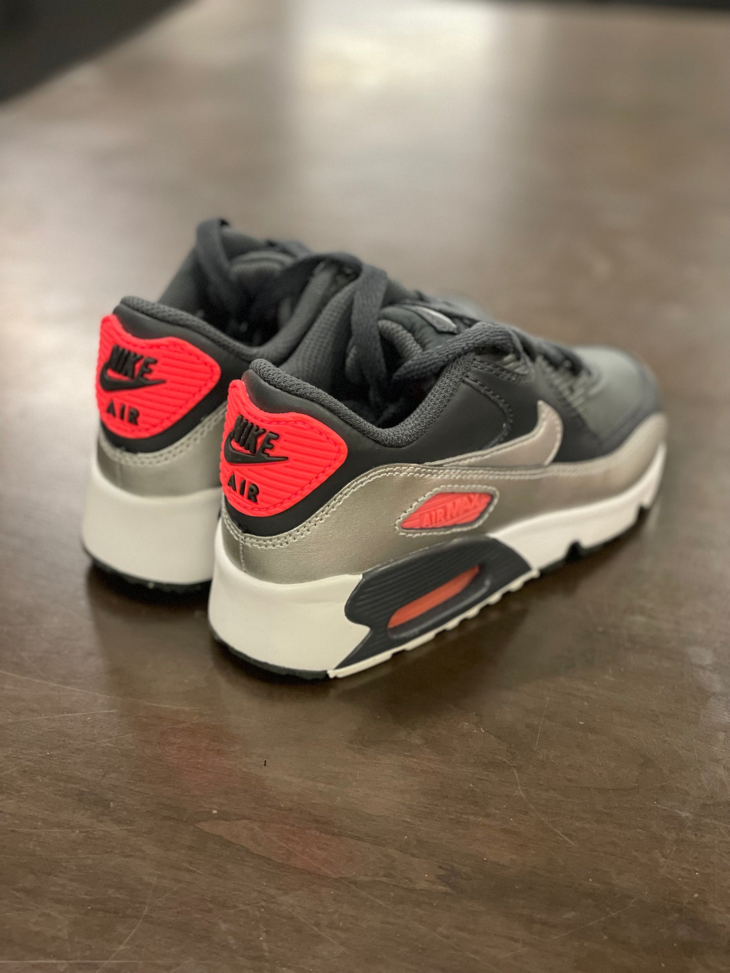 Nike Air Max 90 Kids anthracite/metallic silver