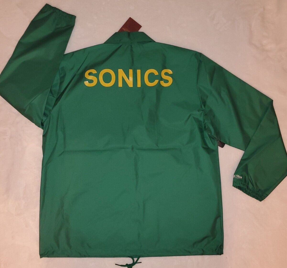 M&N Seattle Supersonics Coaches Jacket