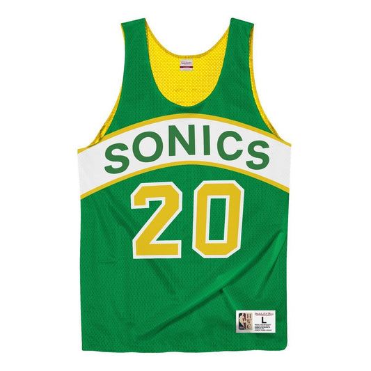 M&N Spnics Gary Payton Reversible Practice Jersey