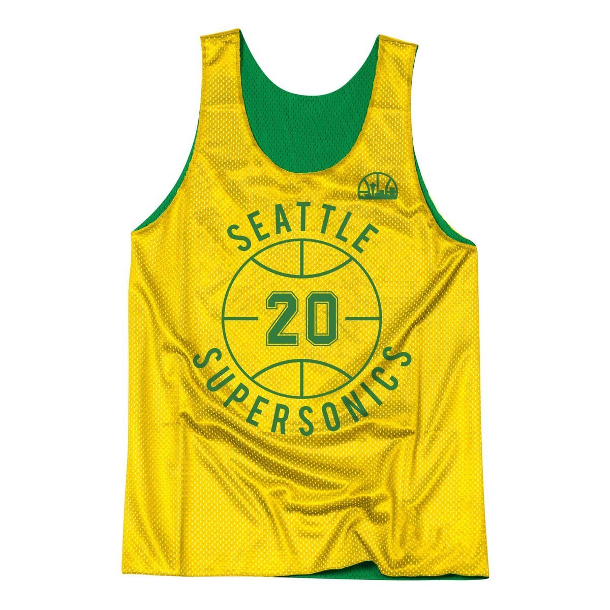 M&N Spnics Gary Payton Reversible Practice Jersey