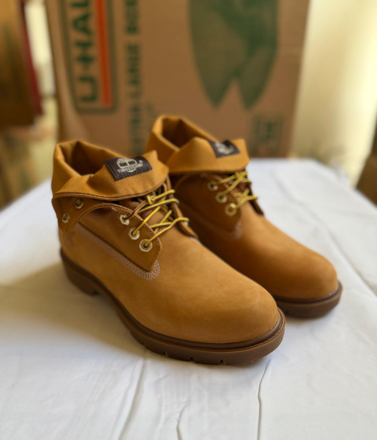 Roll Top Boot wheat