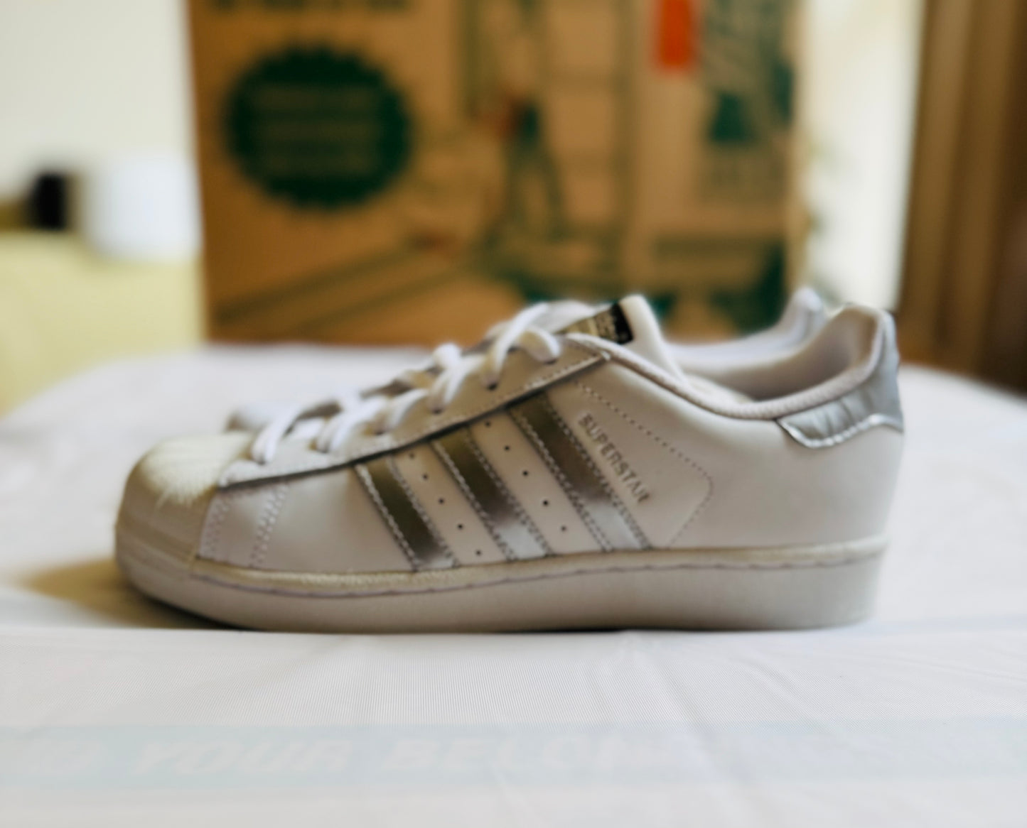 Superstar W wht/sil