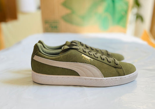 Suede Classic olivine