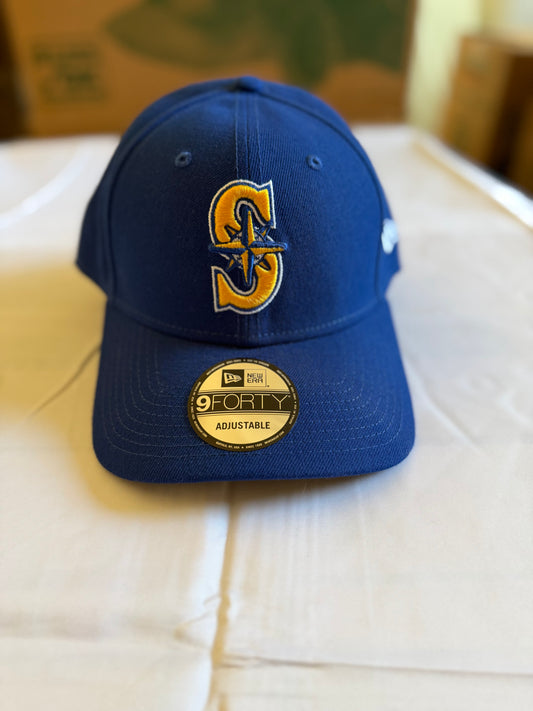New Era 9Forty Mariners Dad Cap Blue