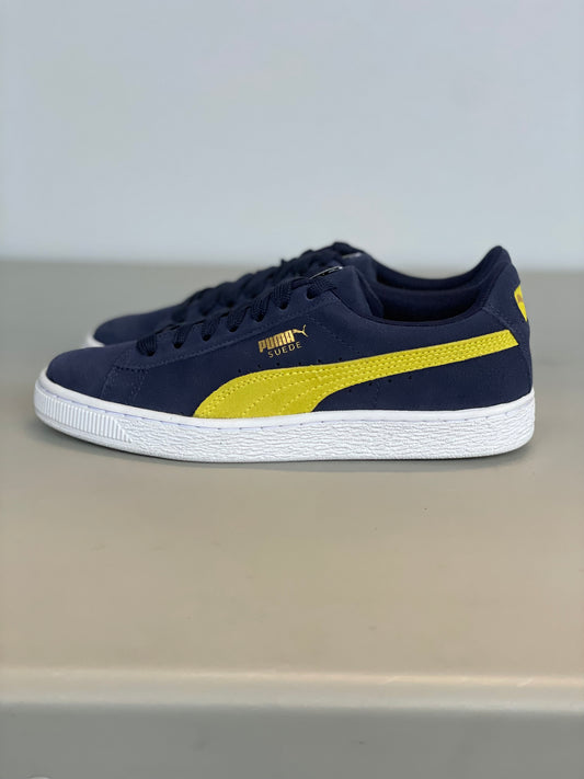 Suede Classic Jr navy/yellow