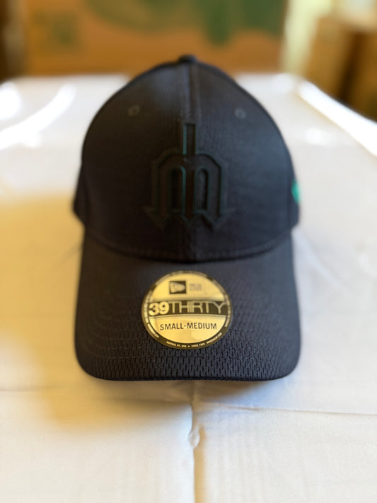 New Era 39Thirty Seattle Mariners Cap Black