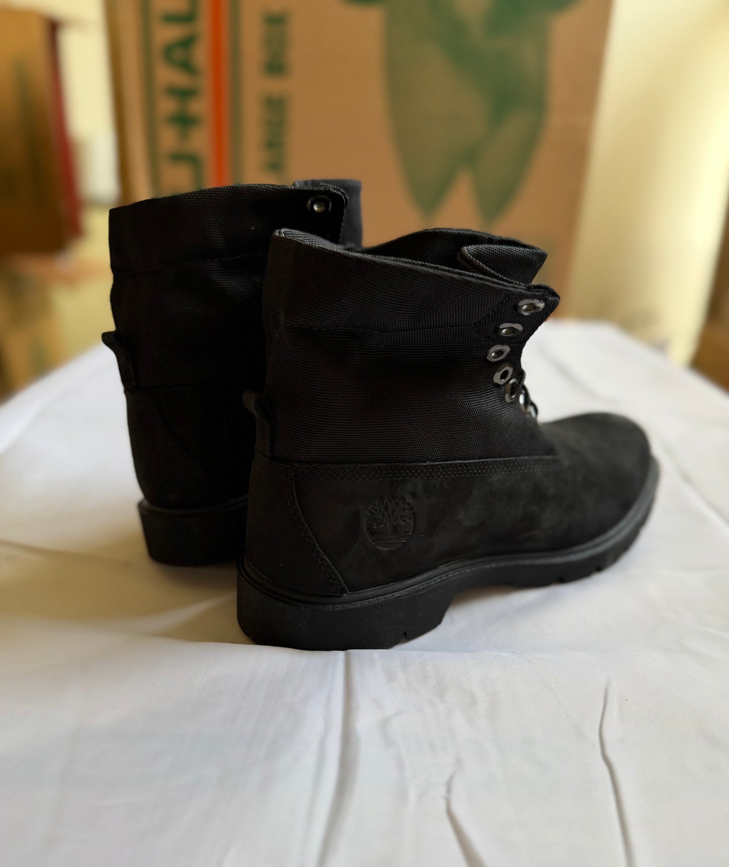 Roll Top Boot blk