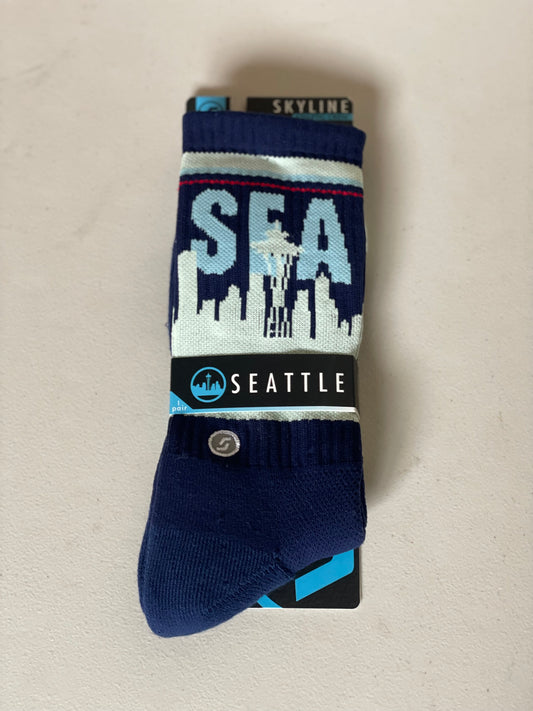 Skyline Socks Seattle Kraken Colorway
