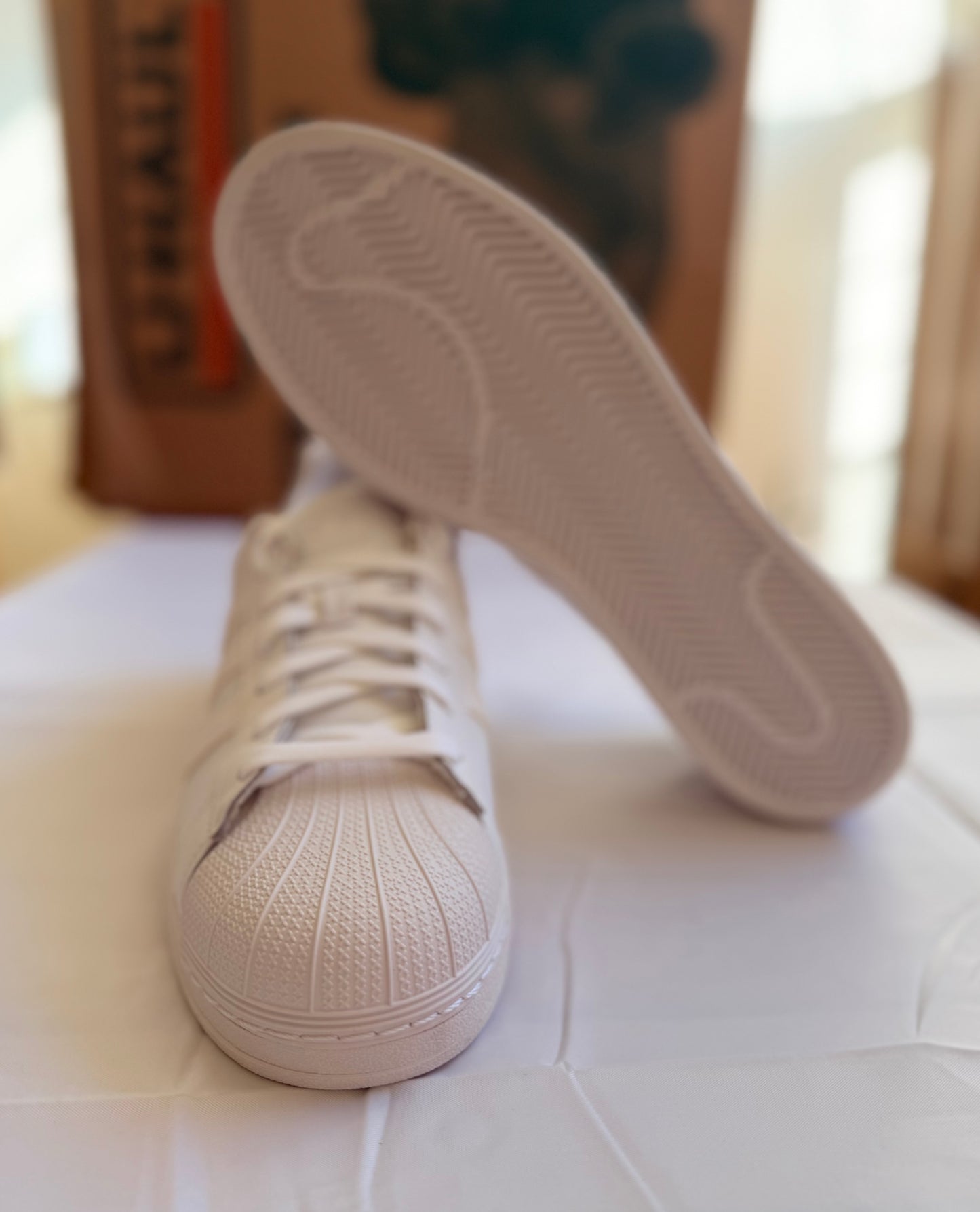 Superstar Foundation Men All White B27136