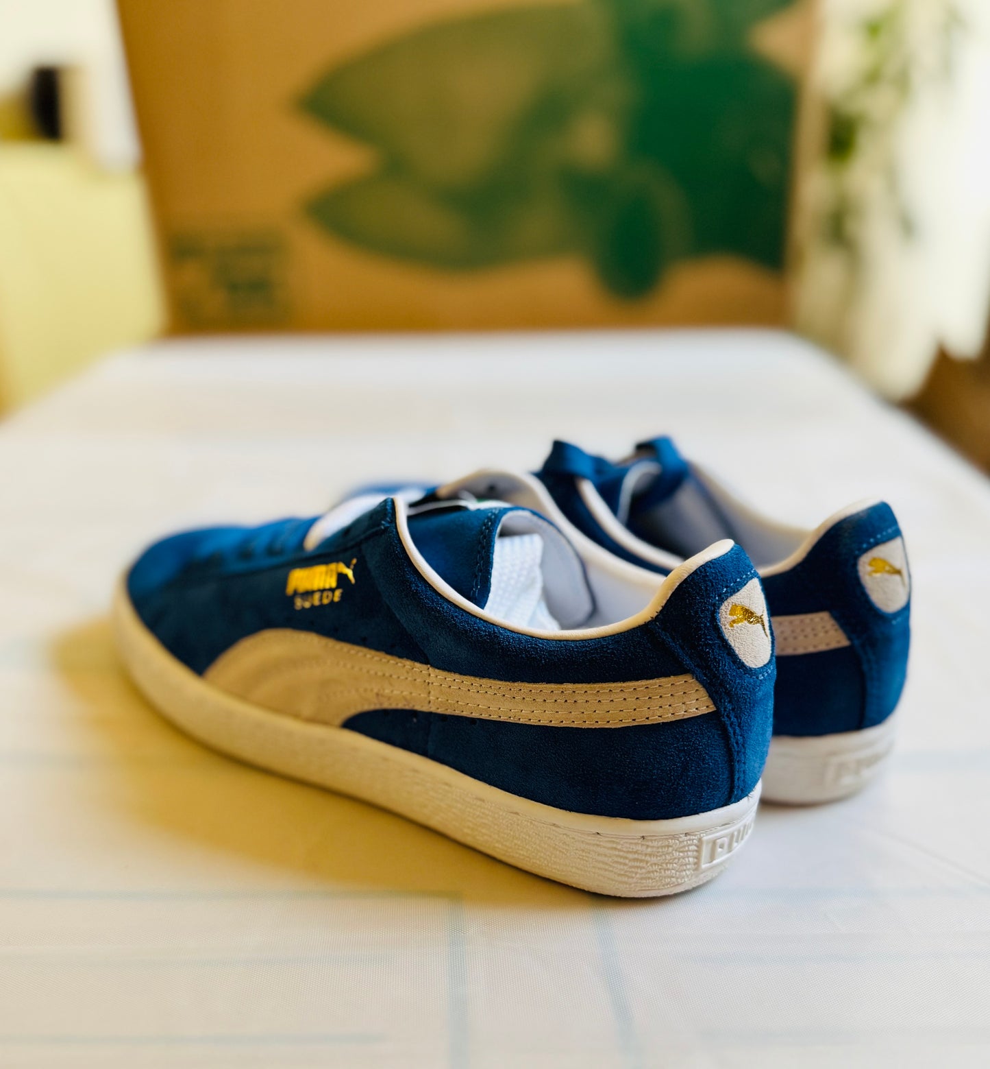 Suede Classic+ olympian blue