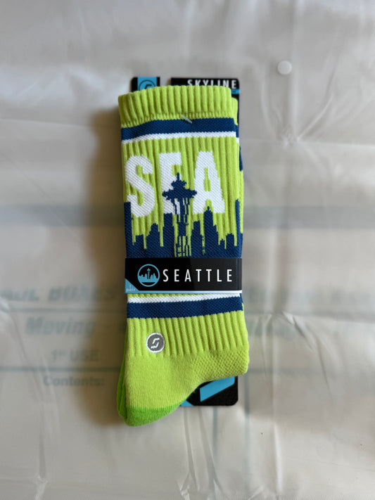 Skyline Socks Seattle Sounders Colorway