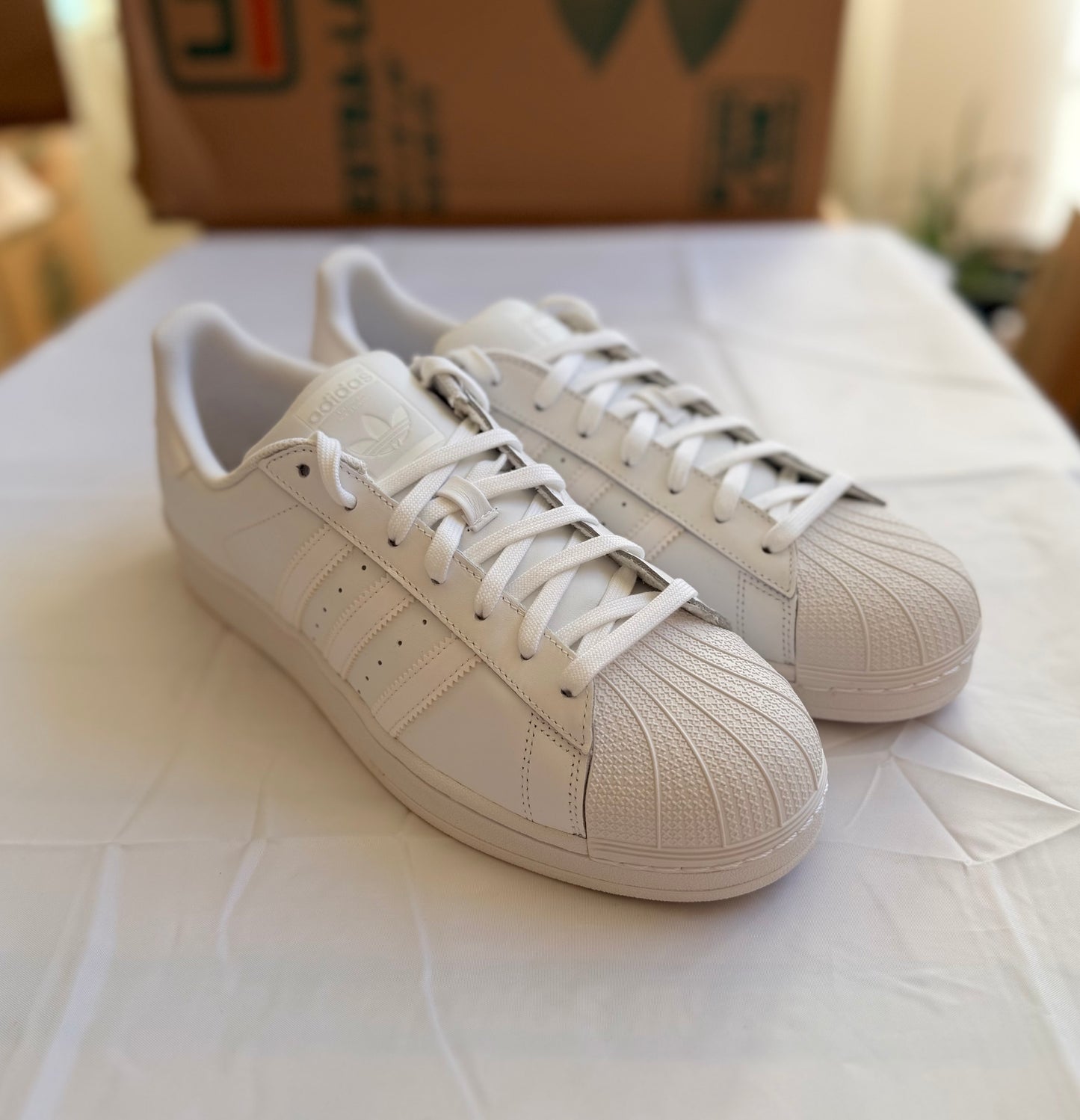 Superstar Foundation Men All White B27136