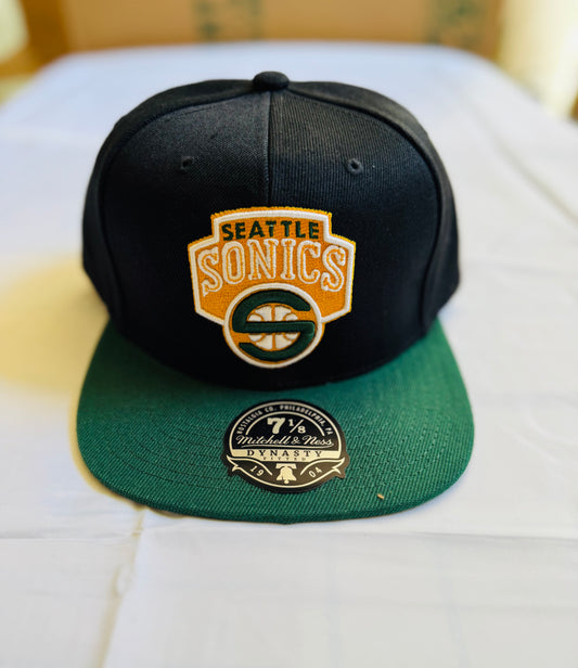 M&N Seattle Supersonics 2.0 2Tone Fitted HWC