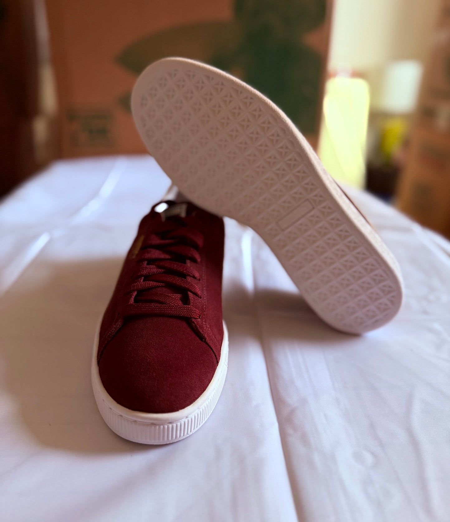Suede Classic+ cabernet