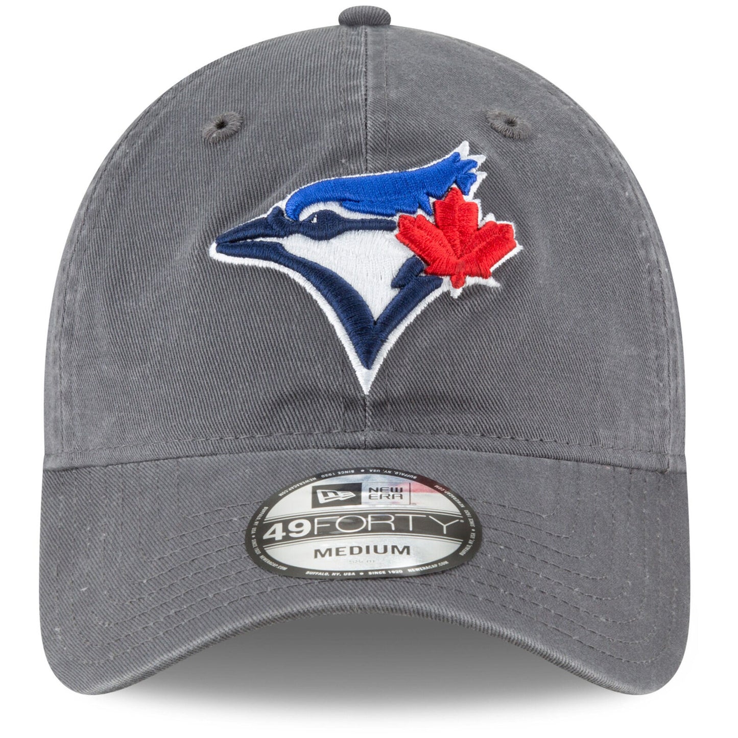 New Era 49Forty Toronto Bluejays Grey