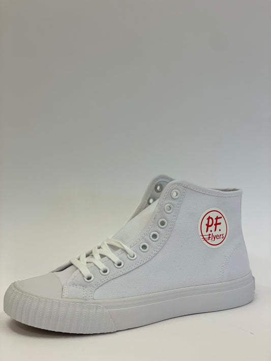 PF Flyer Center Hi White/White