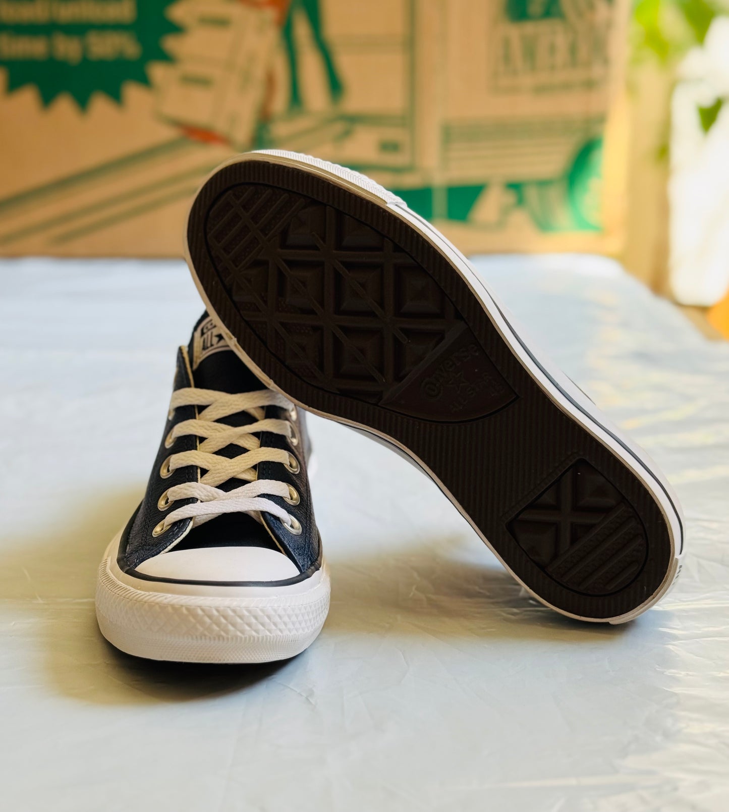 Converse All Star Ox Leather Navy