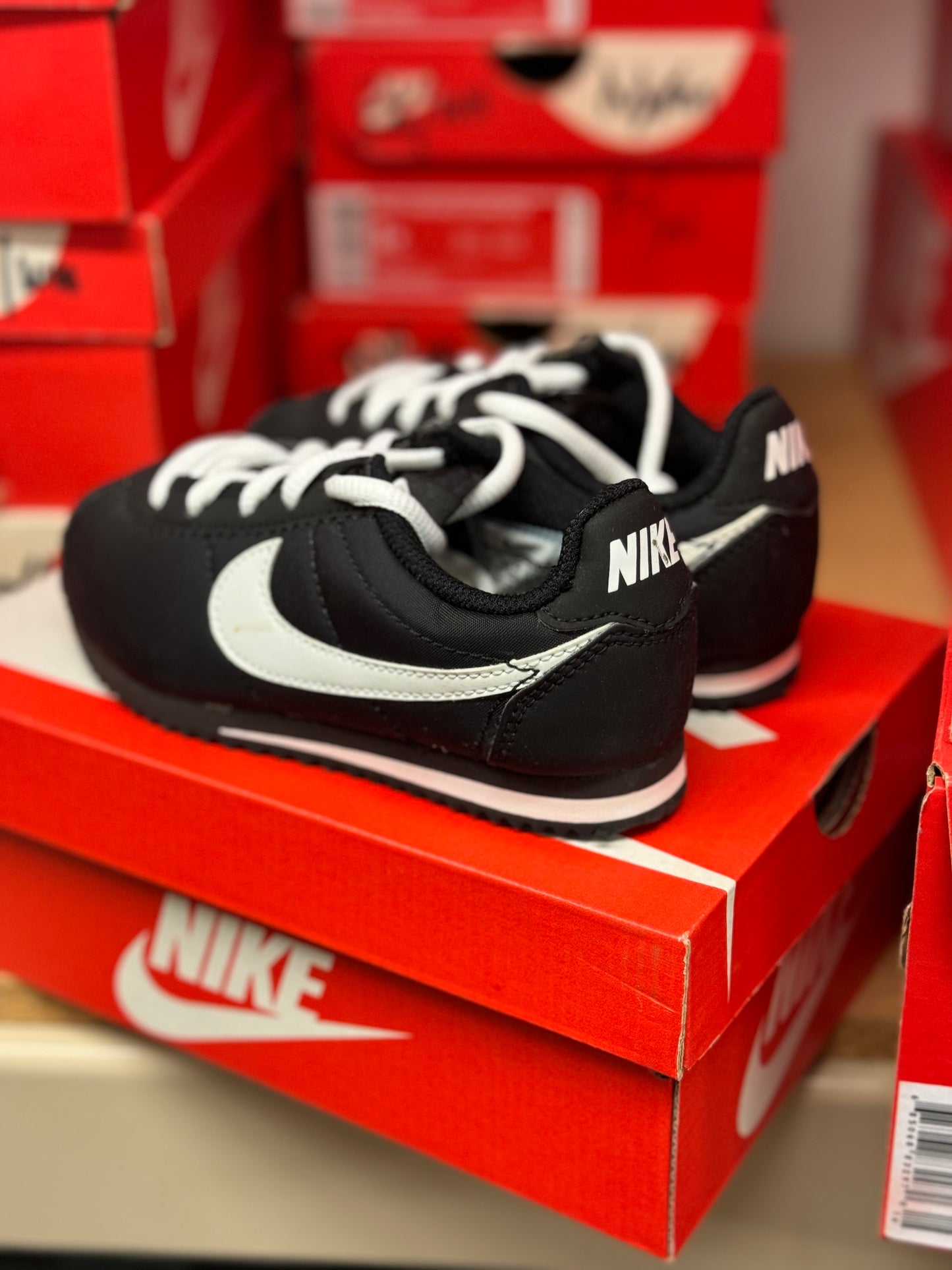 Cortez nylon PS blk/wht