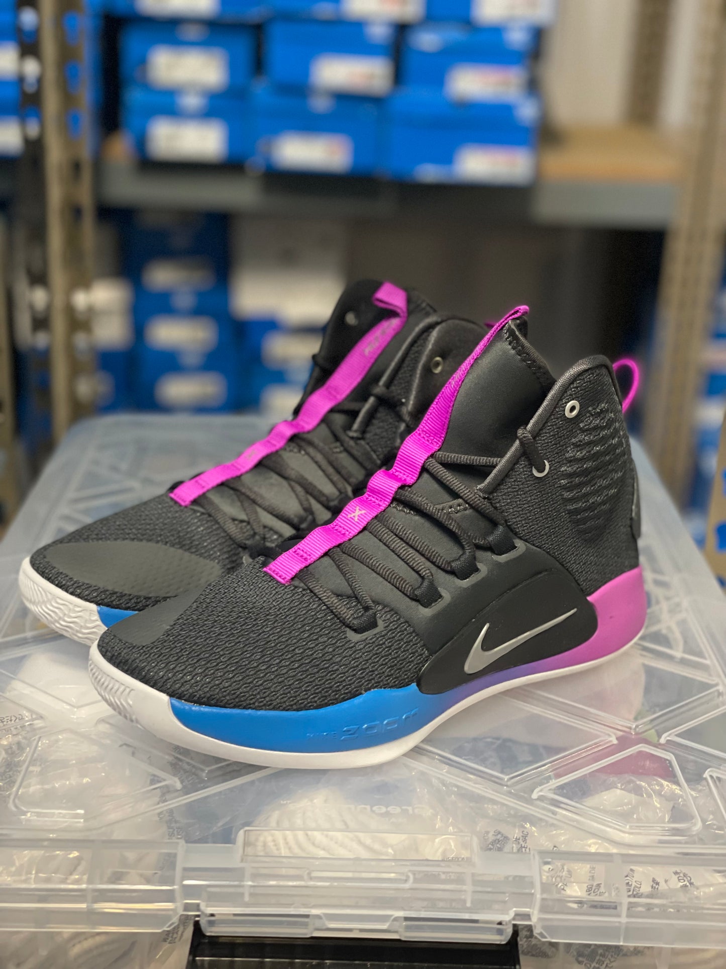 HyperDunk X Mens Blk/Purple