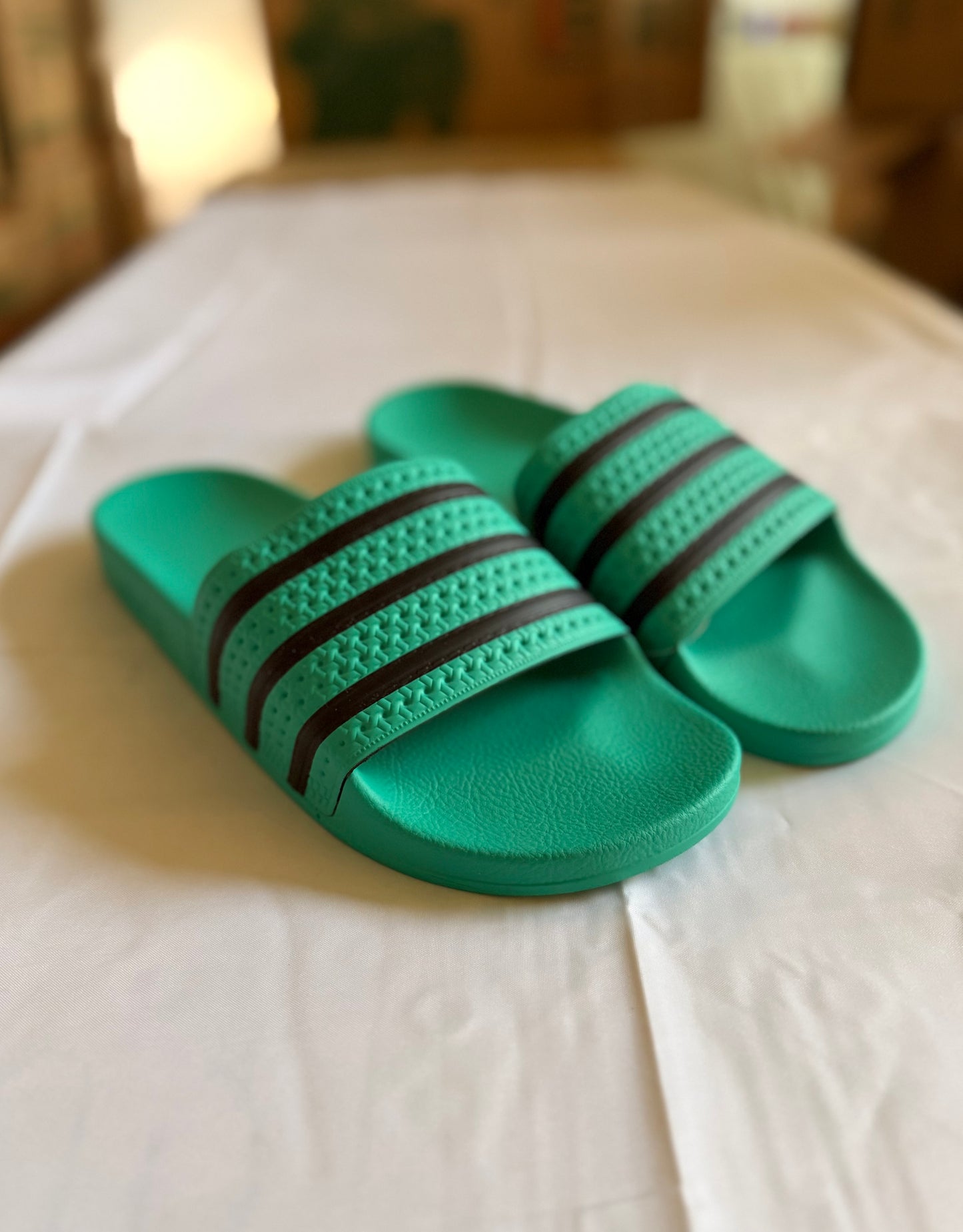 Adilette Green Mens