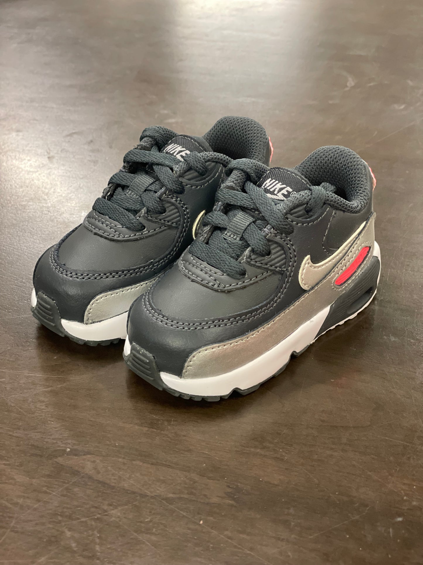 Nike Air Max 90 Toddlers anthracite/metallic silver