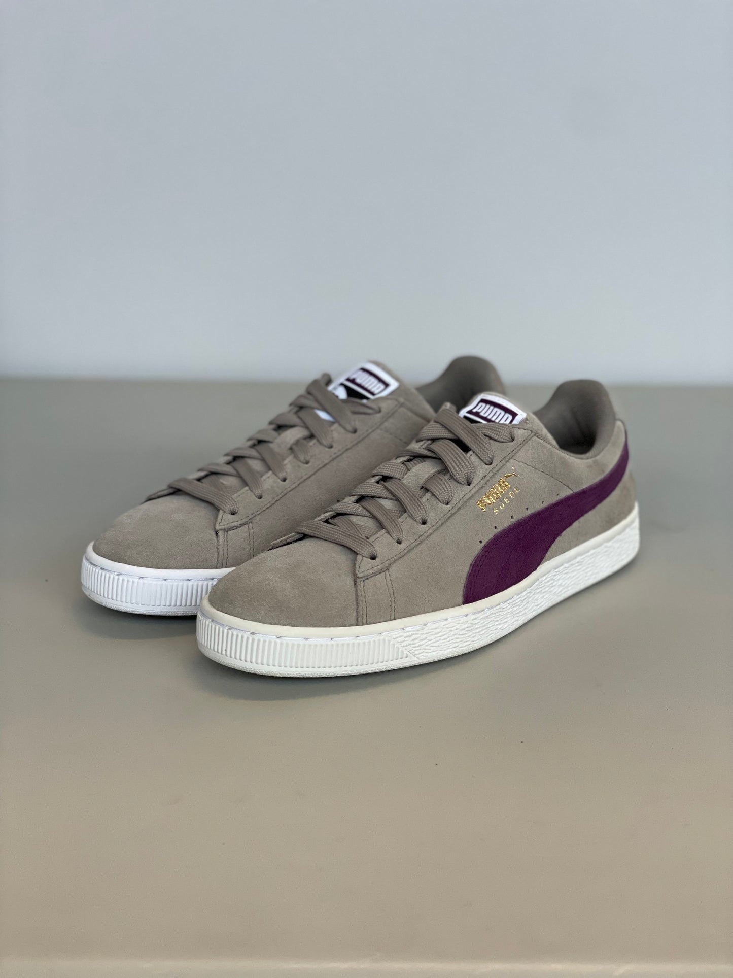 Suede Classic Jr gry/blk