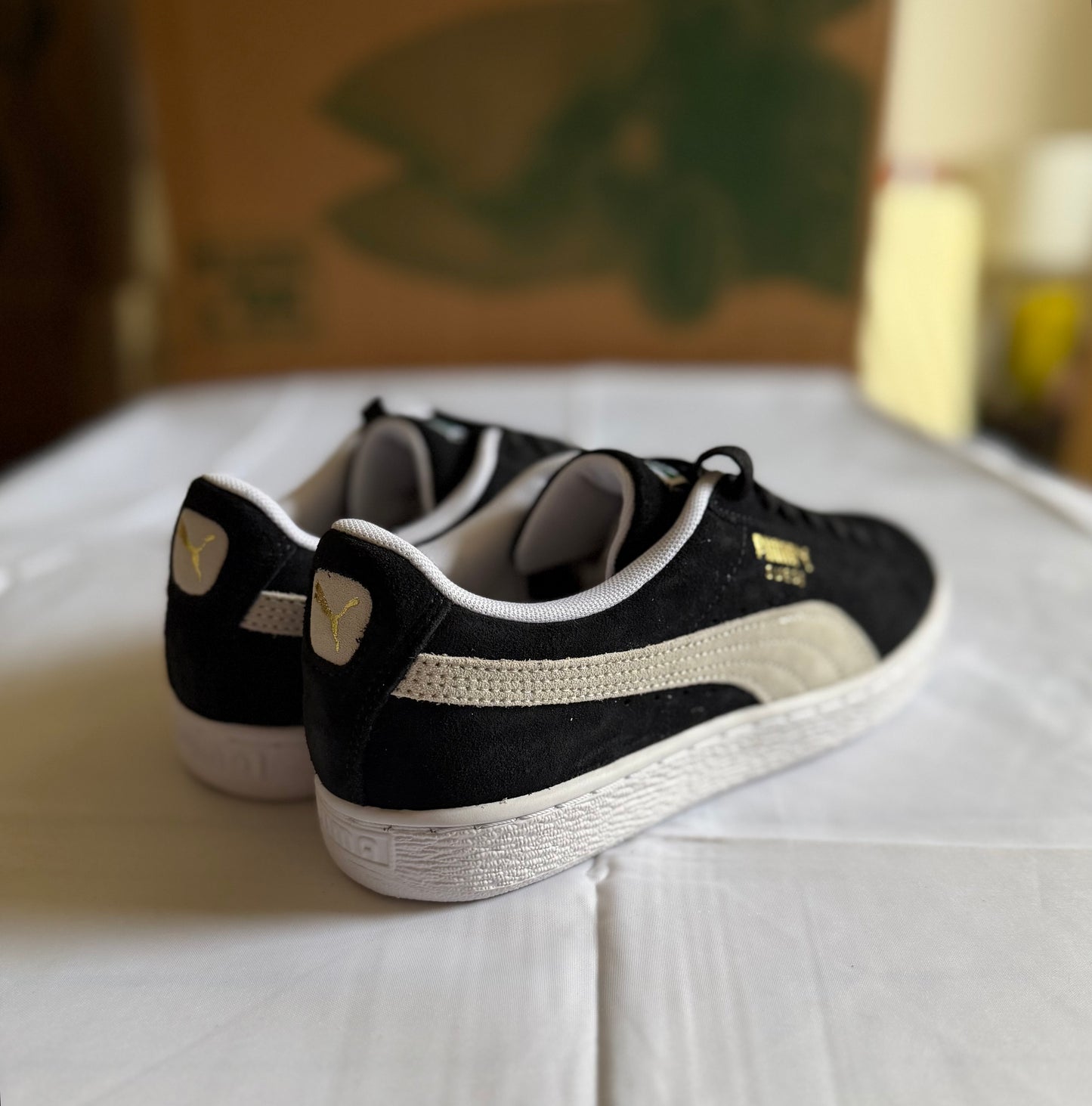 Suede Classic+ Blk/Wht