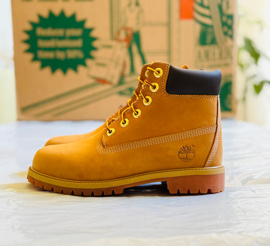 6in Premium Boot Juniors Wheat