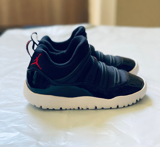 Jordan 11 Retro Little Flex PS black