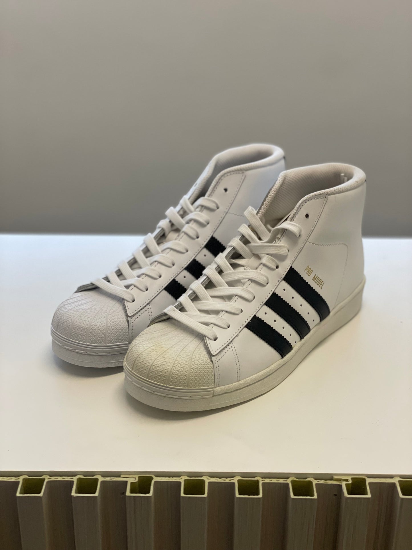 ProModel White/Black Mens-Adidas